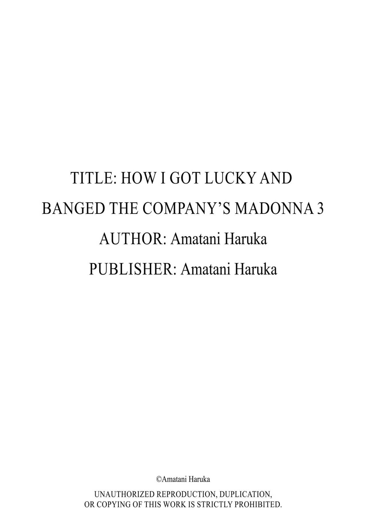 Hentai Manga Comic-How I Got Lucky and Banged the Company's Madonna 3-Read-121